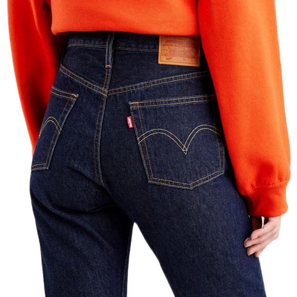 nwot LEVI’S | Original 501’s (dark wash- ‘deep breath’) - Picture 3 of 4